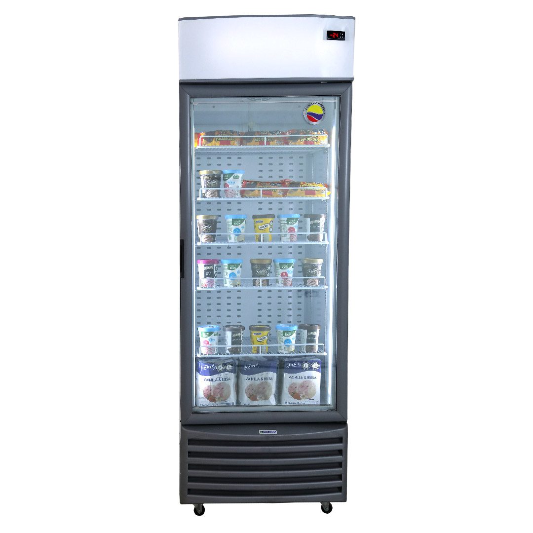 Congelador Vertical de 566 Litros Inducol en Lámina Galvanizada perfil surtida