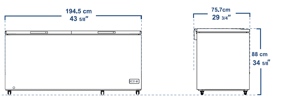 Congelador Horizontal 700 Litros - Imagen 2